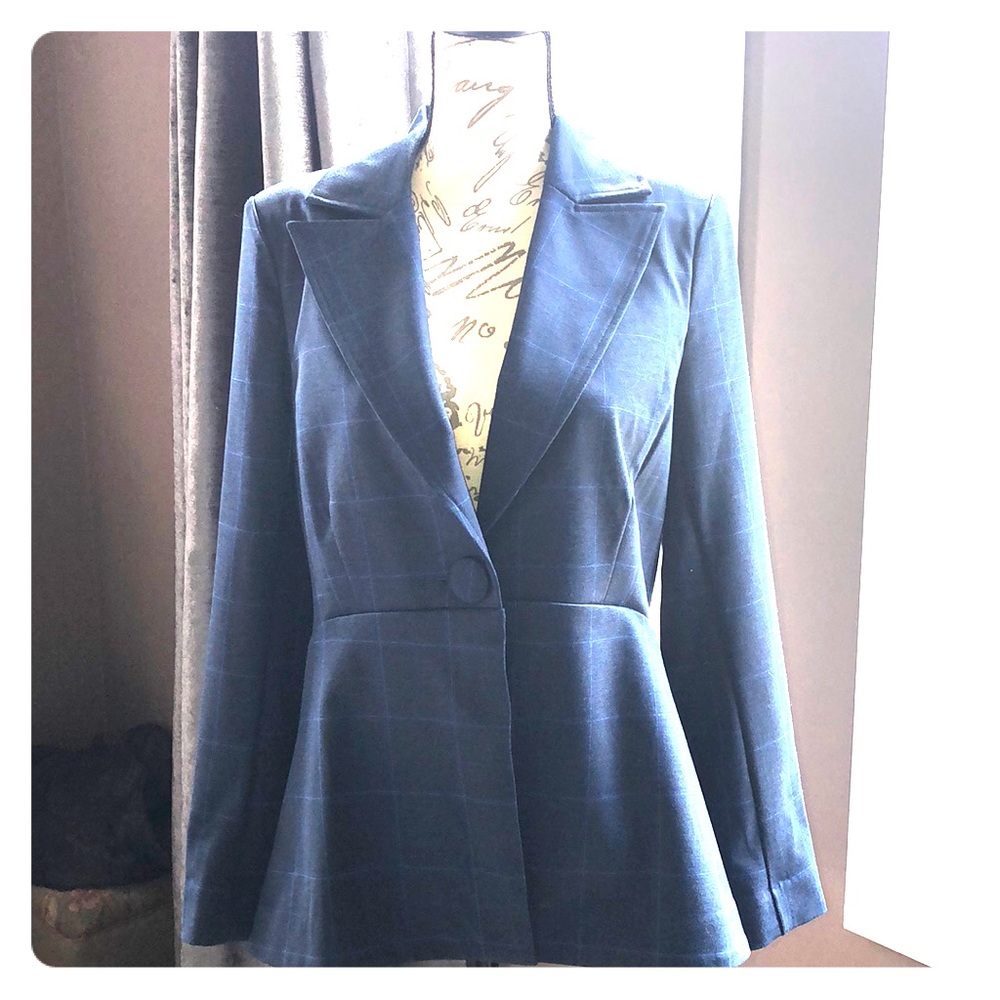 Cabi Check Blazer Spring 2019